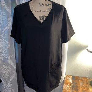 Tops 6 for 30$. Cherokee  I flex black scrub top sz xl